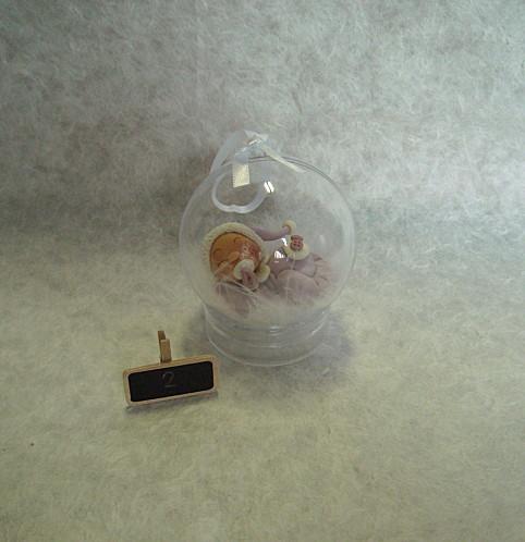 boule avec bébé (mon 1er Noël) Photo 026