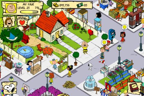 Snoopy’s Street Fair pour iPhone/iPad disponible Gratuitement sur l’App Store