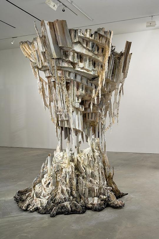 Sculpture by Diana Al-Hadid