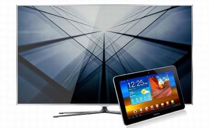 Jusqu’à 500 € remboursés sur l’achat d’une Galaxy Tab pour tout achat d’une TV LED D7000 ou D8000