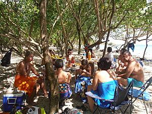 Nelly et Lorine à Tival tival octobre 197