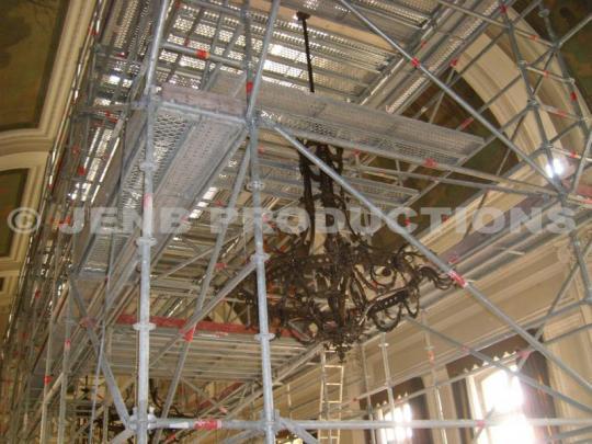 Rénovation de la salle des mariage à la mairie de Noisy-le-Sec - Novembre 2011|© JENB PRODUCTIONS Et encore un problème de main courante à la mairie de Noisy-le-Sec : Et si nous prenions un peu de hauteur ?