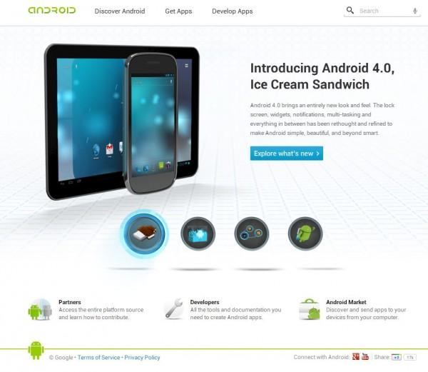 android-new android new 600x521 Nouvelle version pour android.com