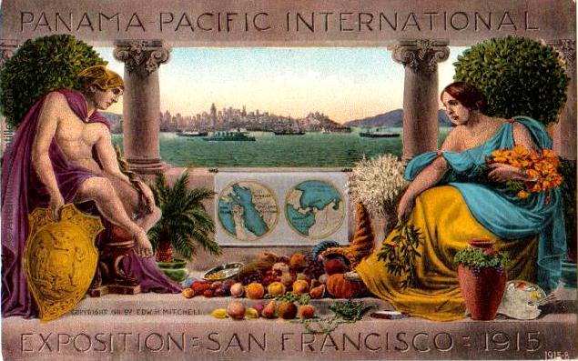 Affiche de la Panama Pacific International Exposition 