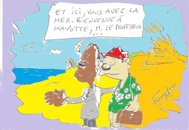 Les profs se cassent de Mayotte