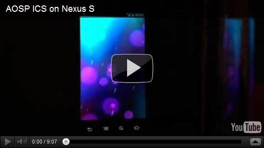 Un portage réussi d’ICS sur le Galaxy SII, Nexus S et LG Optimus 3D | Vidéos