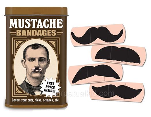moustache Des pansements moustaches