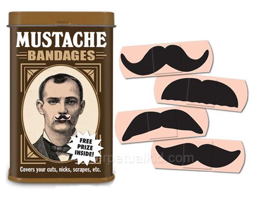 Des pansements moustaches