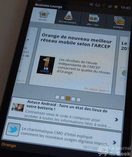 OLYMPUS DIGITAL CAMERA orange bl Orange lance son Business Lounge