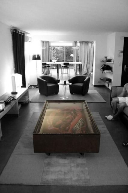 Crashed Ferrari Table by Charly Molinelli Crashed Ferrari Table by Charly Molinelli