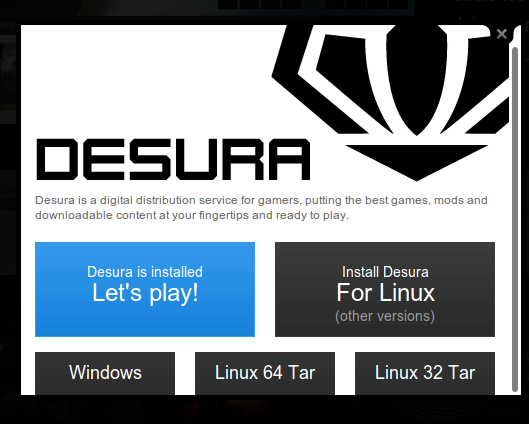 Sélection_004 Sélection 004 Installer la plateforme de jeux Desura sur Ubuntu