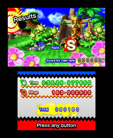 Sonic Generations 3DS : Trailer de lancement Sonic Generations 3DS : Trailer de lancement