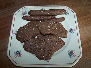 Biscuits choco-graines