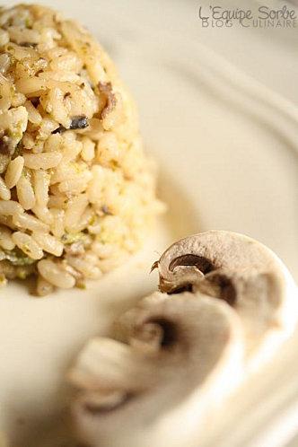 Les petits plaisirs manqués : partie 2, les plats chauds ! risotto aux legumes verts (3)