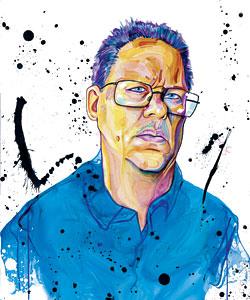 vollmann par Jordan Domont Portrait de vollmann par Jordan Domont, paru dans le New-York TImes