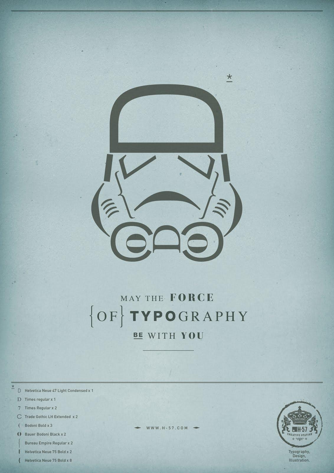 force typography