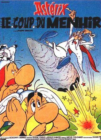 astérix et coup menhir