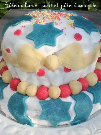 Gâteau aux zestes de citron, lemon curd et pâte d'amande IMG_3929