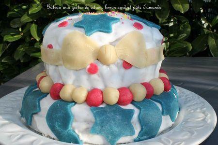 Gâteau aux zestes de citron, lemon curd et pâte d'amande IMG_3938