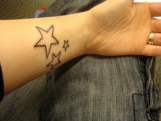 Star Tattoo Designs Wrist