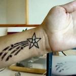 Star Tattoo Designs Wrist