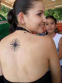 Cool Sun Tattoos