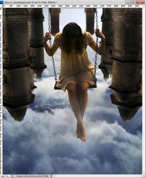 img7 Photomontage « Alice is dreaming »