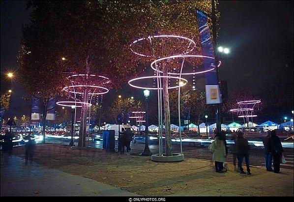 Illuminations de Noël, Paris. illumination-champs-elysees--paris-005