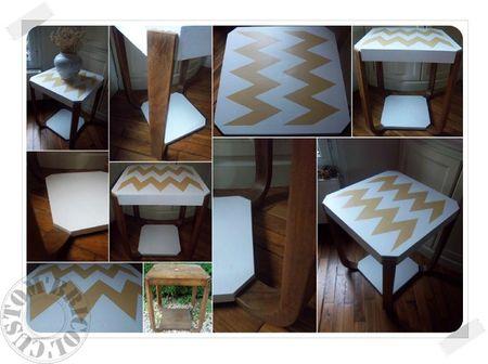 Chevron vintage ! Chevron montage