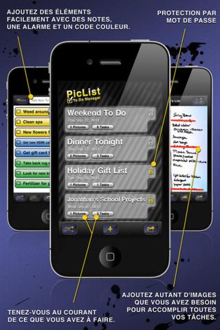 pc2 PicList Gestionnaire de tâches pour iPhone est Gratuit pour une durée limitée
