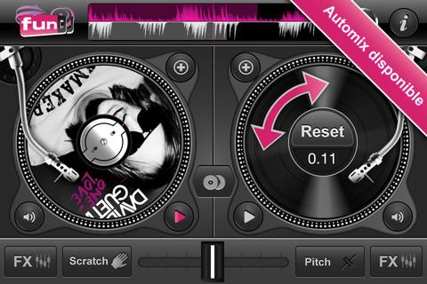 L’excellente application FunDJ pour iPhone passe de 2,99€ à 1,59€ pour une durée limitée