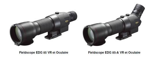 Nouveaux Nikon Fieldscope EDG 85 VR et 85-A VR
