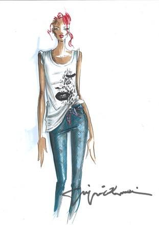 Mode : Rihanna, capsule collection for Armani Jeans et Armani Underwear