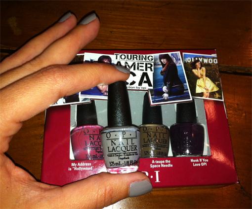 French Quarter for Your Thoughts : le gris de OPI - PouletteBlog French Quarter for Your Thoughts : le gris de OPI