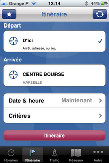 Enfin une application iPhone à Marseille !