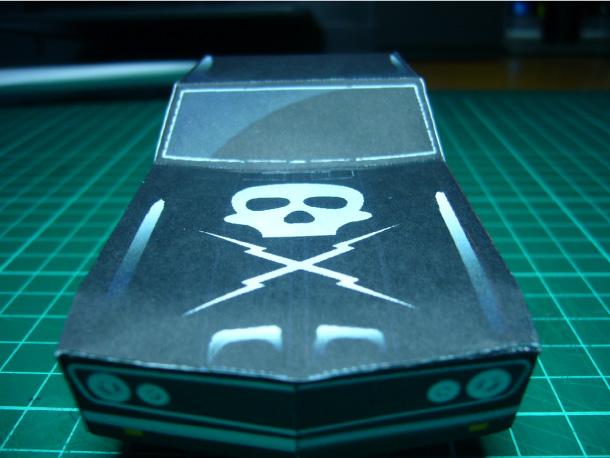 Papercraft ‘Death Proof’ Car