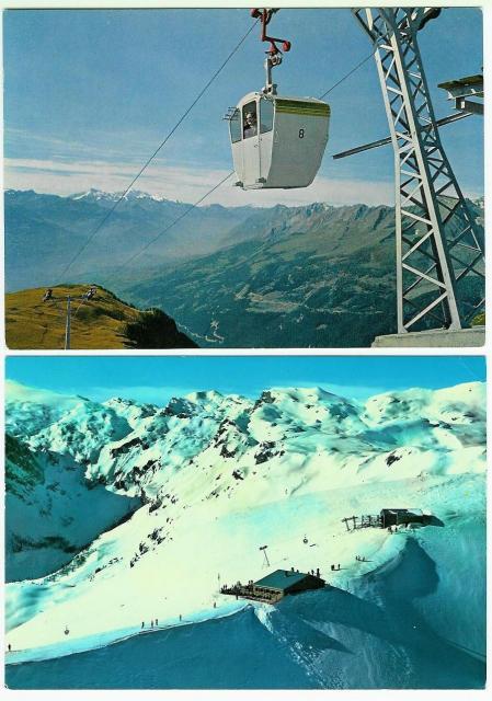 Téléphérique à Bella-Lui, autrefois