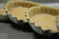 Tartelettes banane & chocolat Tarlettes avant la cuisson