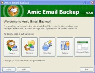 Amic Email Backup Amic Email Backup