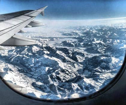 Avion Passage Alpes