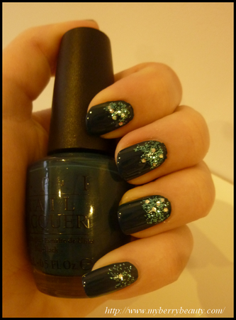 Quand un Muppet se met au ski : duo OPI Ski Teal We Drop/Gone Gonzo pix two