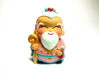 Le Dieu Chinois de la Richesse et ses amis