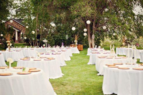 deco-mariage-table-rondes 20 photos de Decorations de mariage moderne