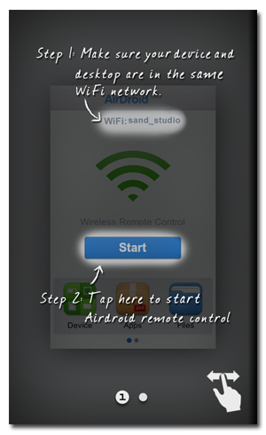 Airdroid_1 AirDroid : Synchroniser votre ordinateur à votre dispositif Android par Wifi