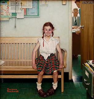 sKiough en quête de l' Ω / La mona lisa de Norman Rockwell