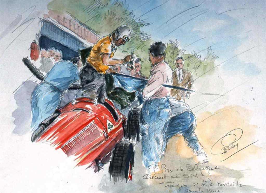Rob Roy (1909-1992) aquarelliste français