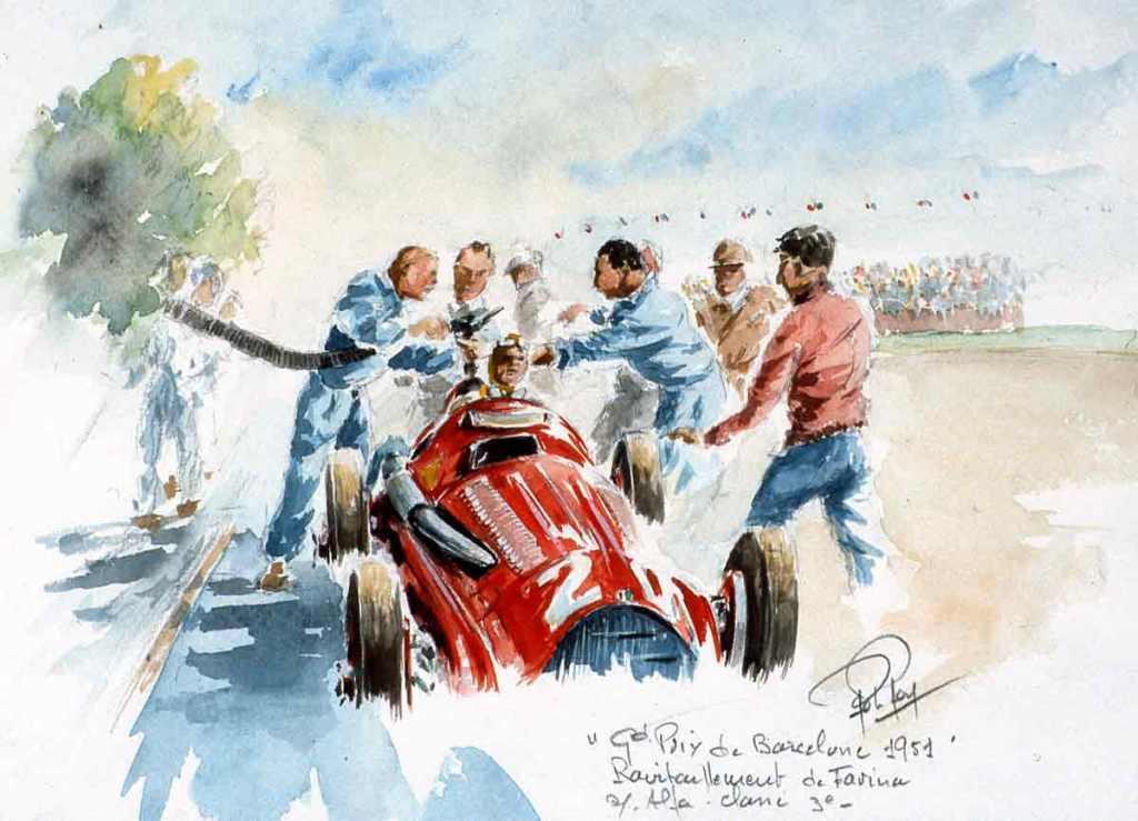 alfa-barcelone51 Rob Roy (1909-1992) aquarelliste français