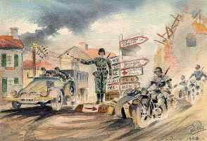 juin Rob Roy (1909-1992) aquarelliste français