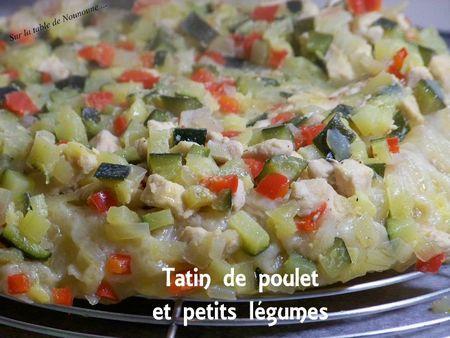 Tatin de poulet et petits légumes - Ronde interblog #23 Tatin de poulet et petits légumes