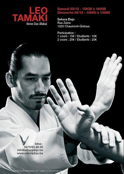 Léo Tamaki près de Namur le 03 et 04 décembre StageLeoDec11.jpg